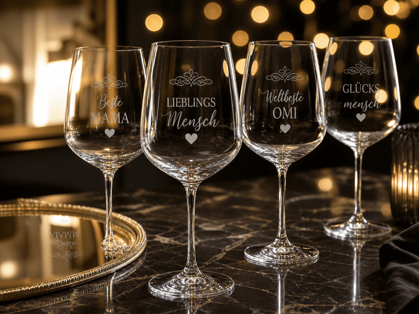 Glas & Spiegel graviert